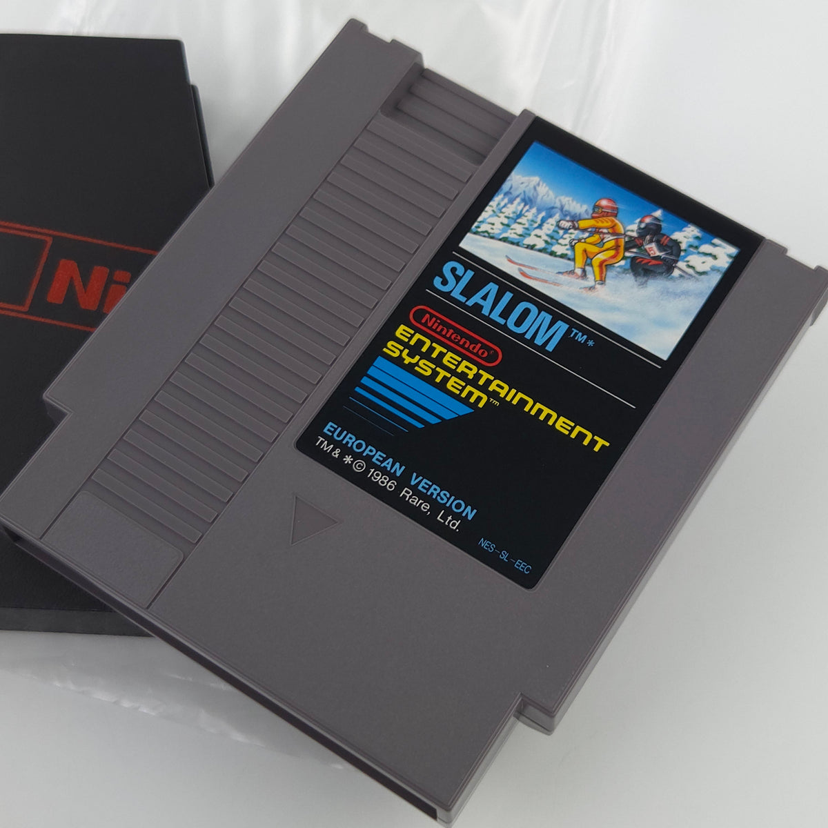 Nintendo NES Spiel – Slalom (OVP PAL)