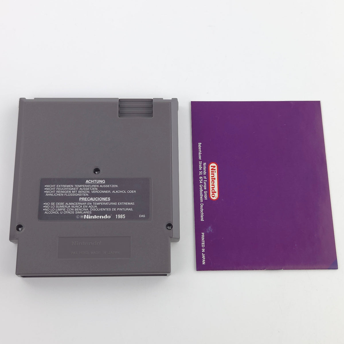 NES Spiel Snake Rattle n Roll OVP Anleitung PAL NOE