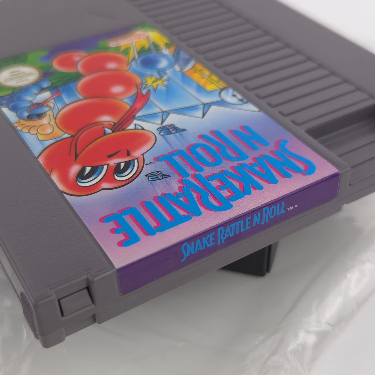 Nintendo NES Spiel – Snake Rattle n Roll (OVP)