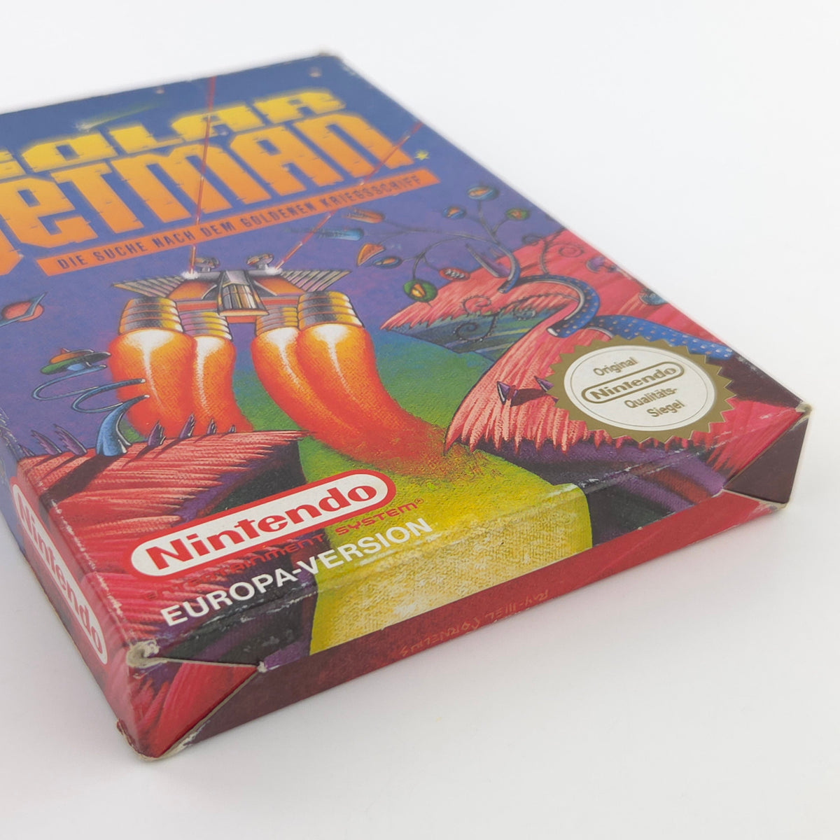 Nintendo NES Spiel: Solar Jetman - OVP Anleitung Modul (PAL-B NOE)
