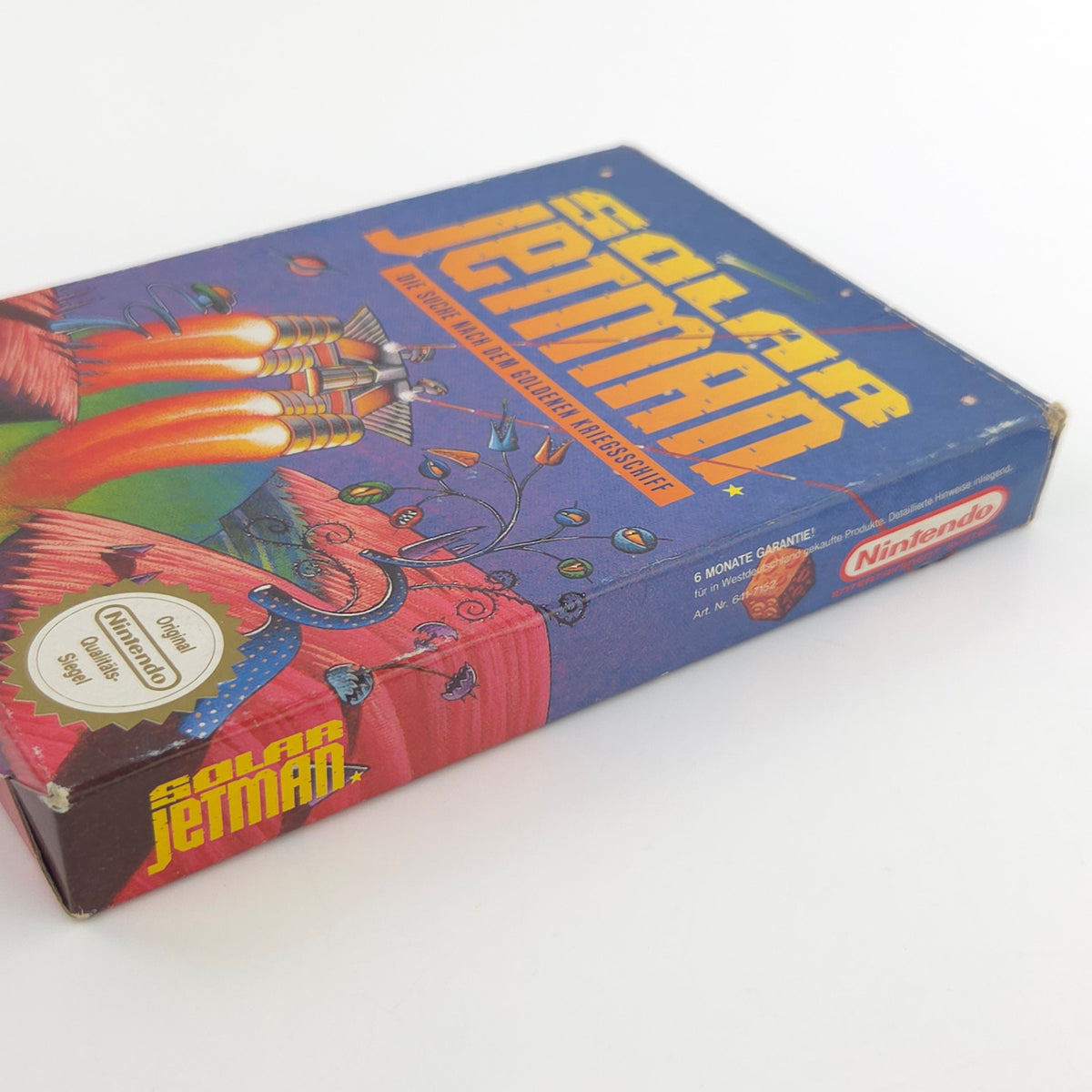 Nintendo NES Spiel: Solar Jetman - OVP Anleitung Modul (PAL-B NOE)