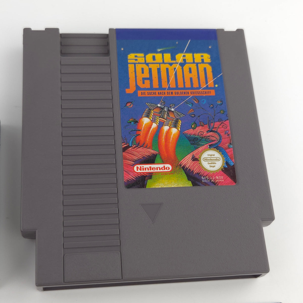 Nintendo NES Spiel: Solar Jetman - OVP Anleitung Modul (PAL-B NOE)