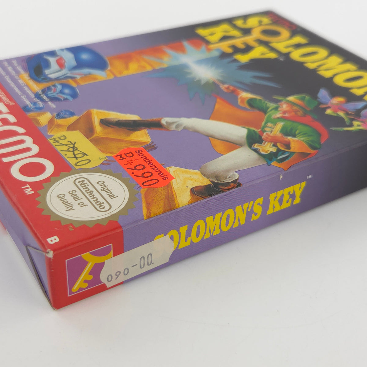 Nintendo NES Spiel Solomons Key nahezu neuwertig CIB