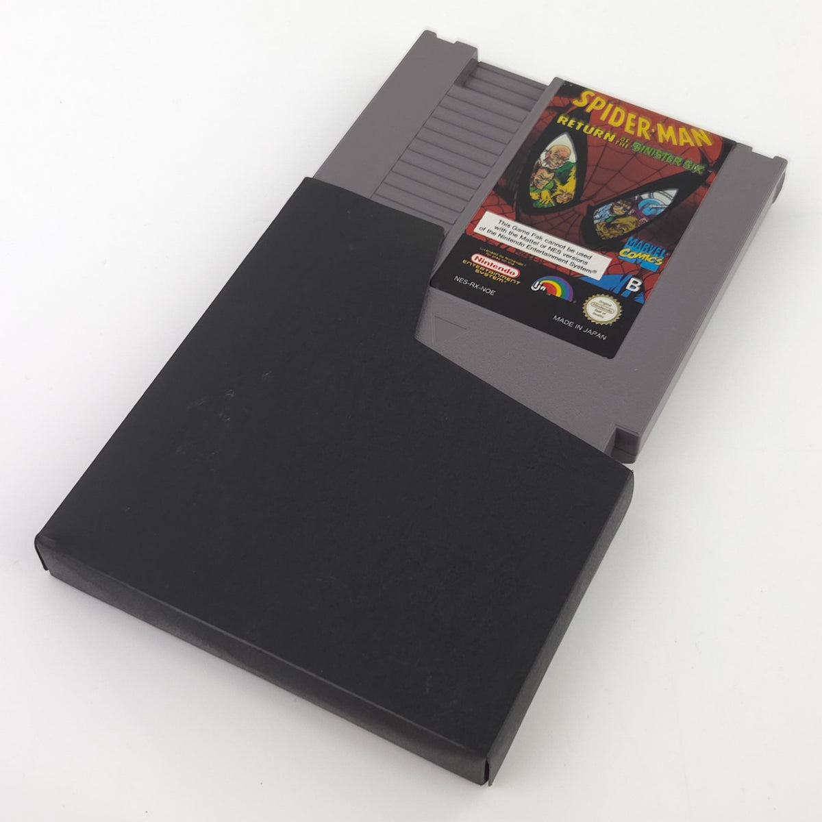 NES Spiel Spider-Man Return of the Sinister Six Modul NOE