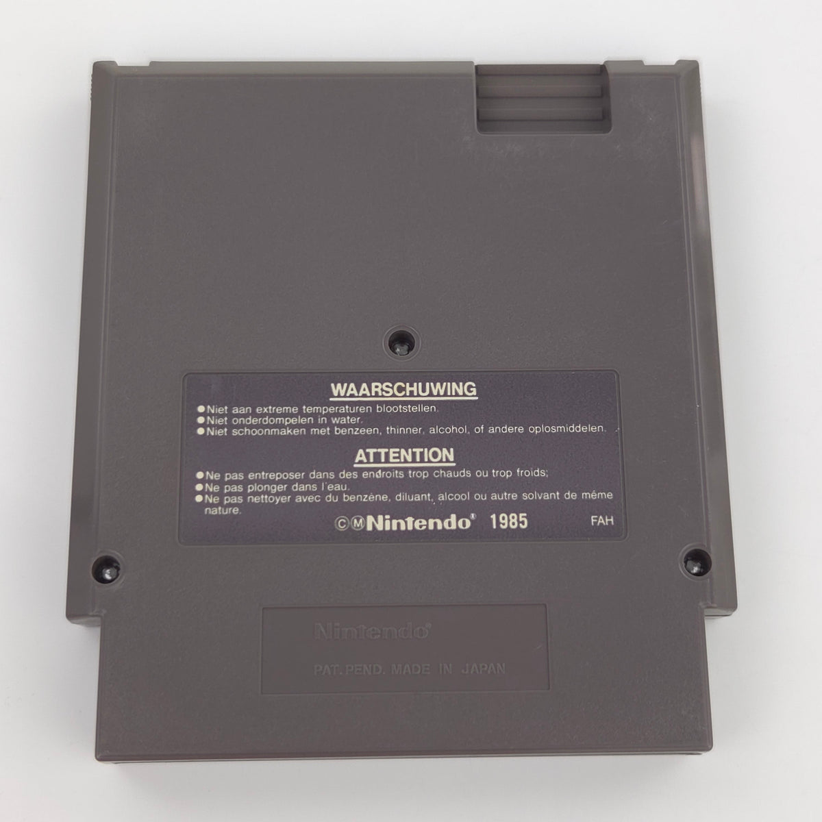 NES Spiel Stealth ATF Cartridge Modul PAL FRA