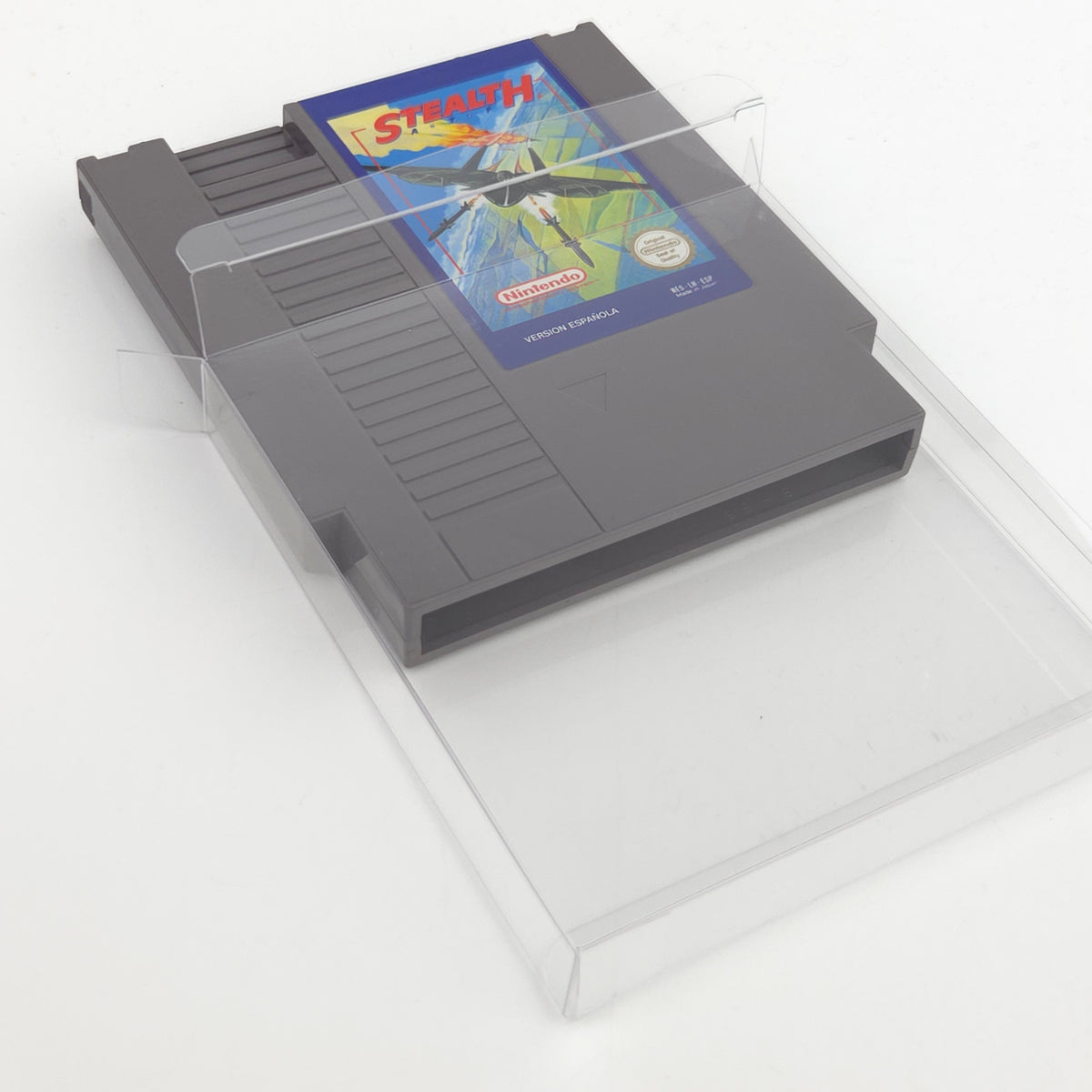 Nintendo NES Spiel Stealth ATF Modul Schutzhülle PAL B