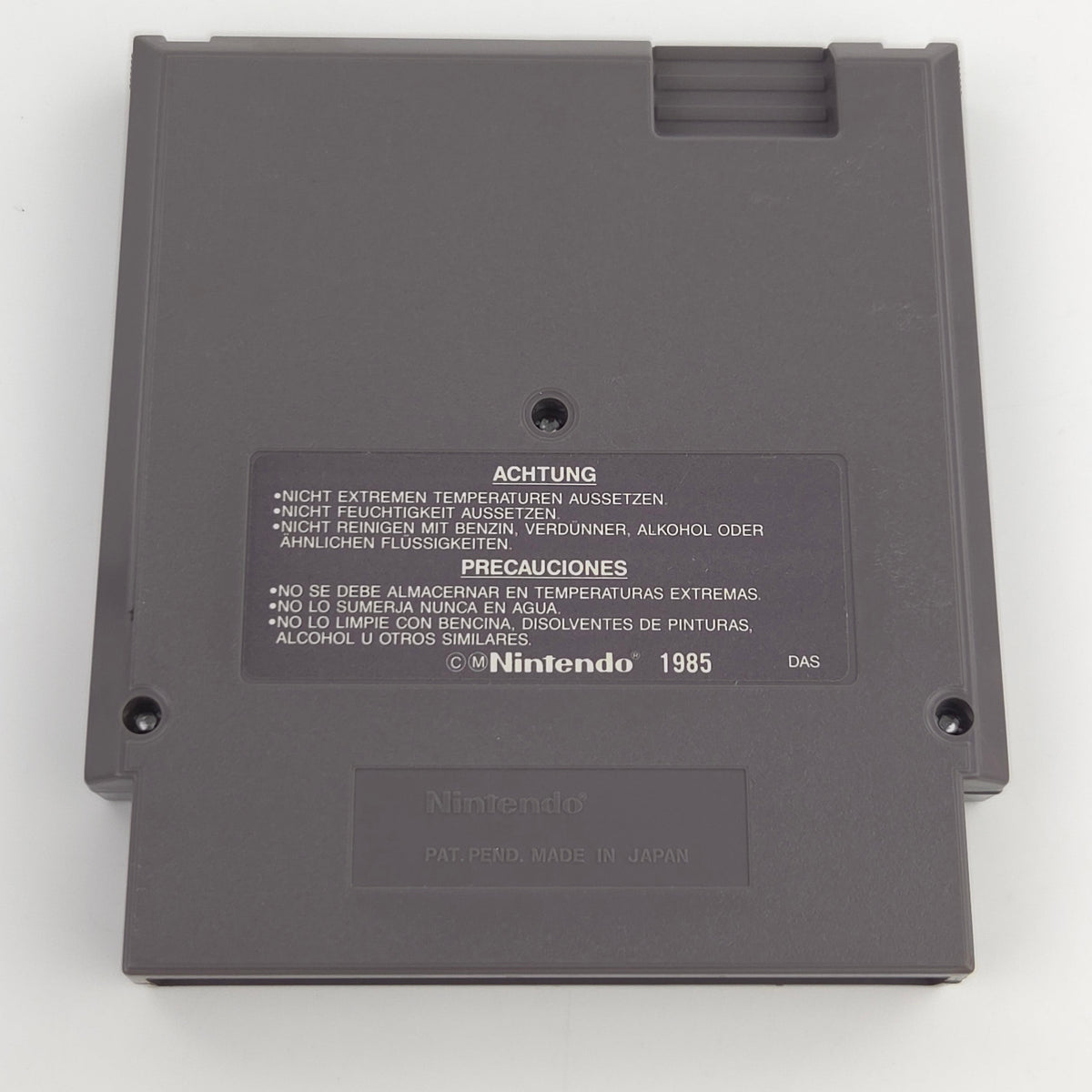 Nintendo NES Spiel Stealth ATF Modul Schutzhülle PAL B