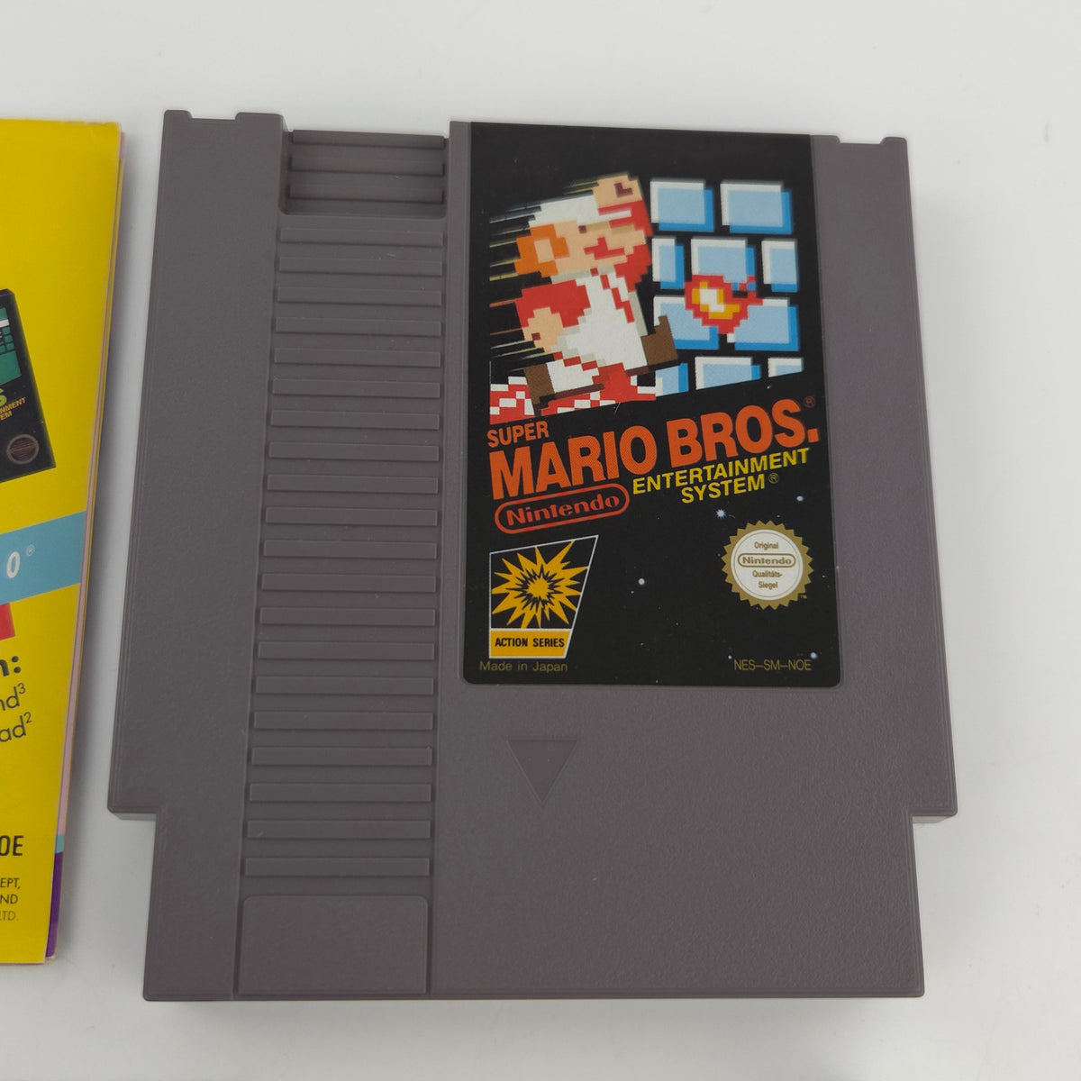 Nintendo NES Spiel Super Mario Bros. Modul Anleitung OVP