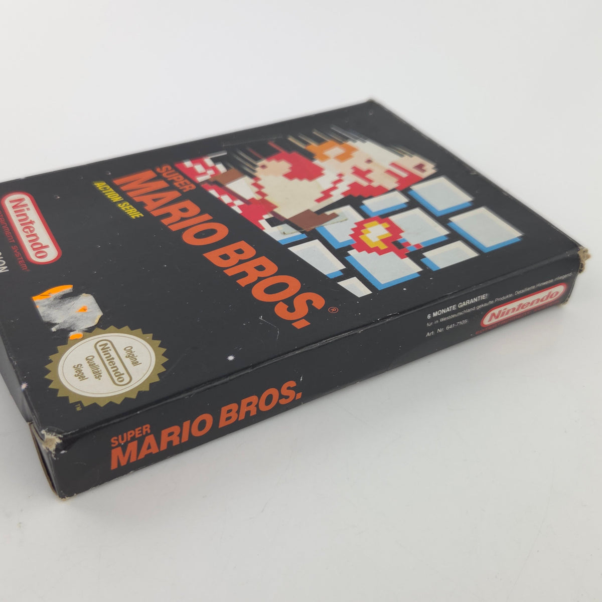 Nintendo NES Spiel Super Mario Bros. Modul Anleitung OVP
