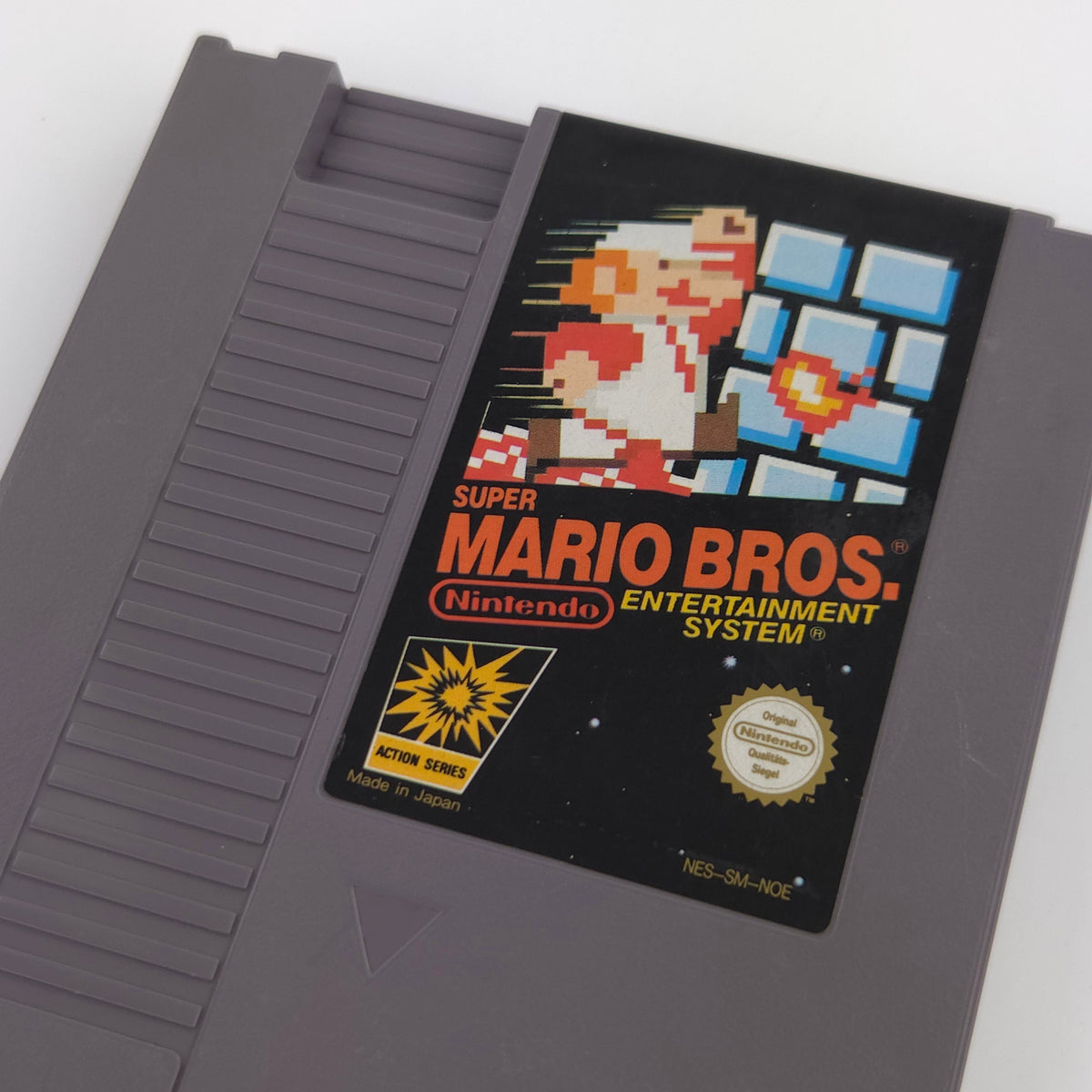 Nintendo NES Spiel Super Mario Bros Modul Schutzhülle NOE