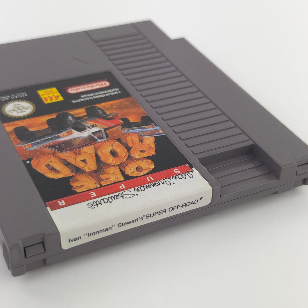 NES Spiel Super Off Road Modul Schuber PAL B NOE