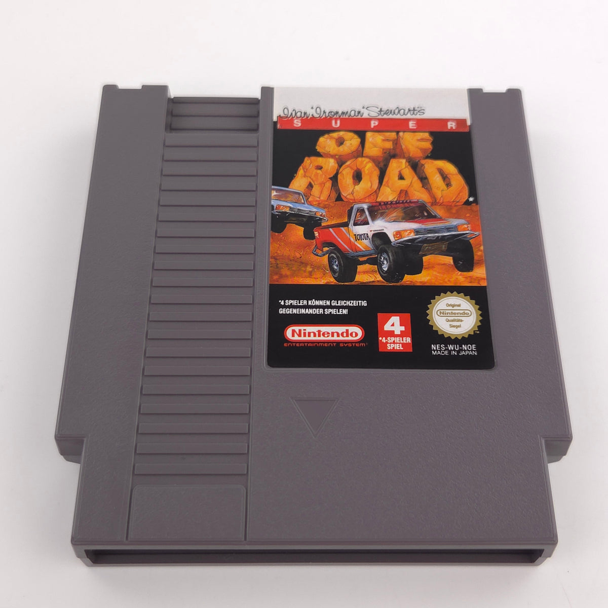 Nintendo NES Spiel Super Off Road Modul Schuber PAL NOE