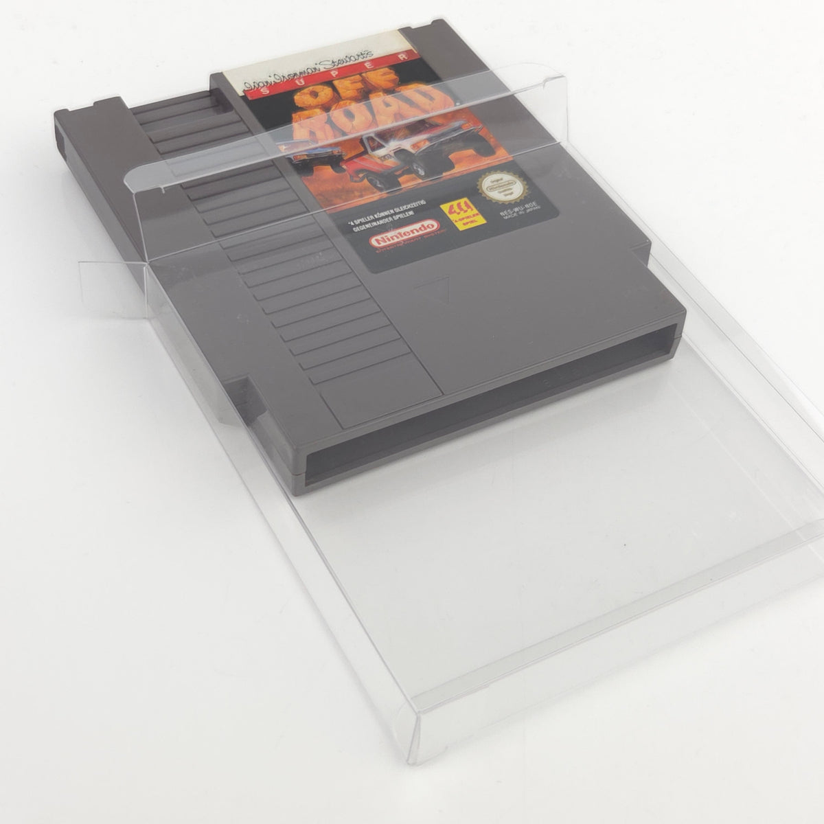 Nintendo NES Spiel Super Off Road Modul Schutzhülle NOE
