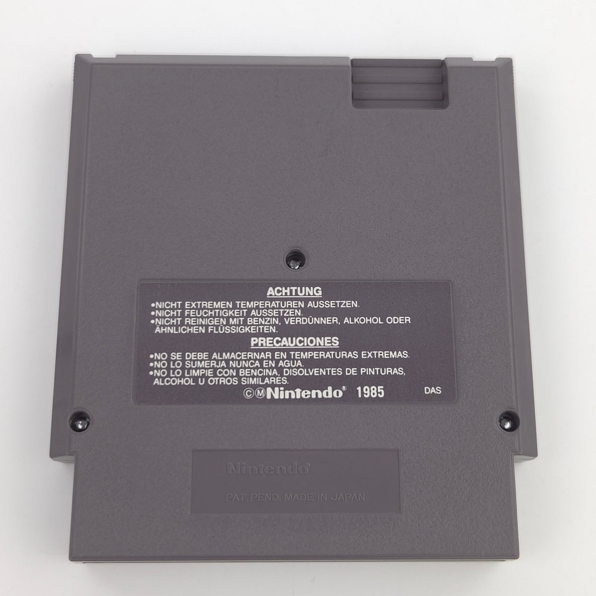 Nintendo NES Spiel Super Spike V´Ball Modul Schutzhülle