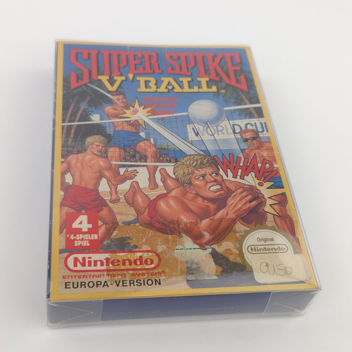 NES Spiel Super Spike V´Ball OVP Volleyball PAL-B NOE