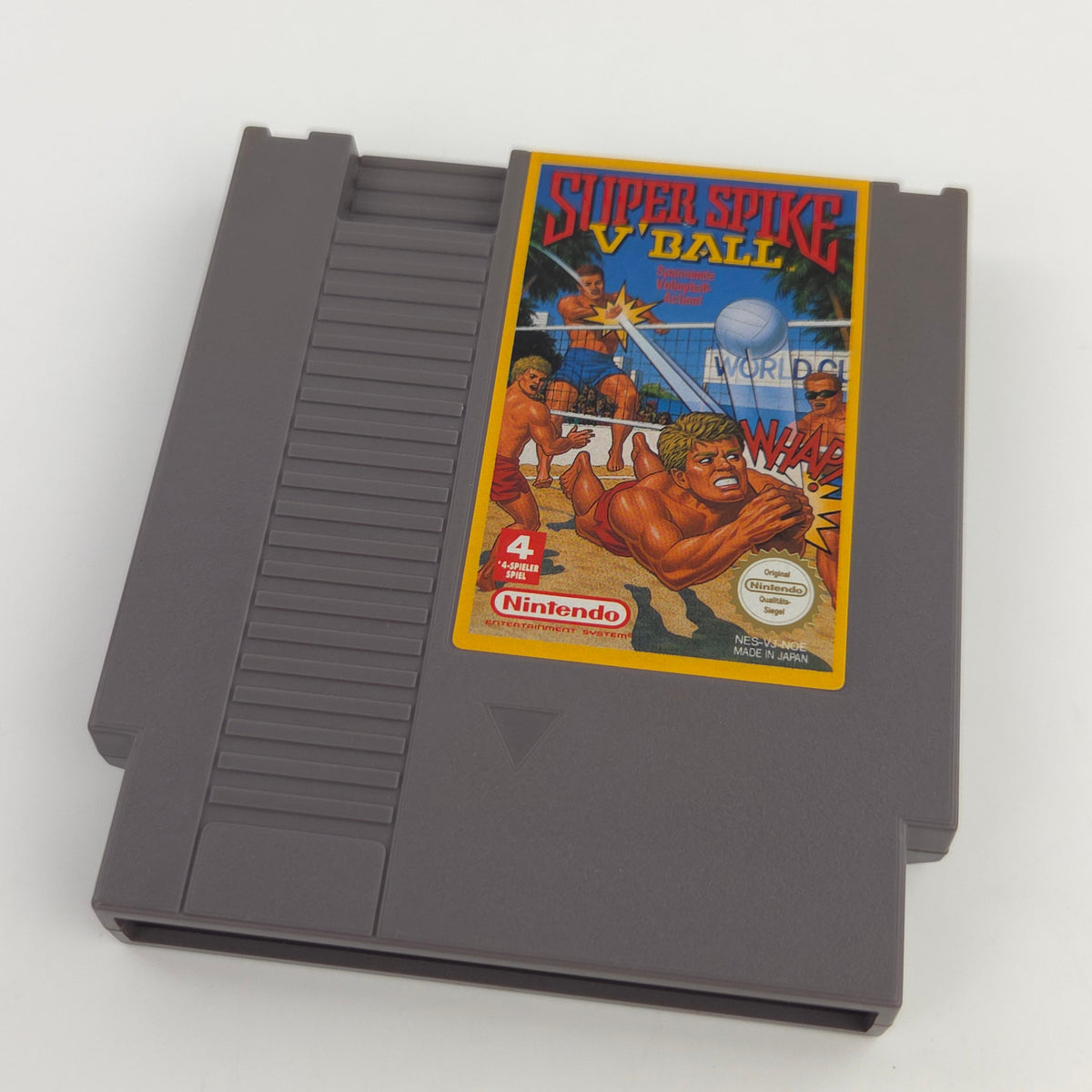 NES Spiel Super Spike V´Ball OVP Volleyball PAL-B NOE