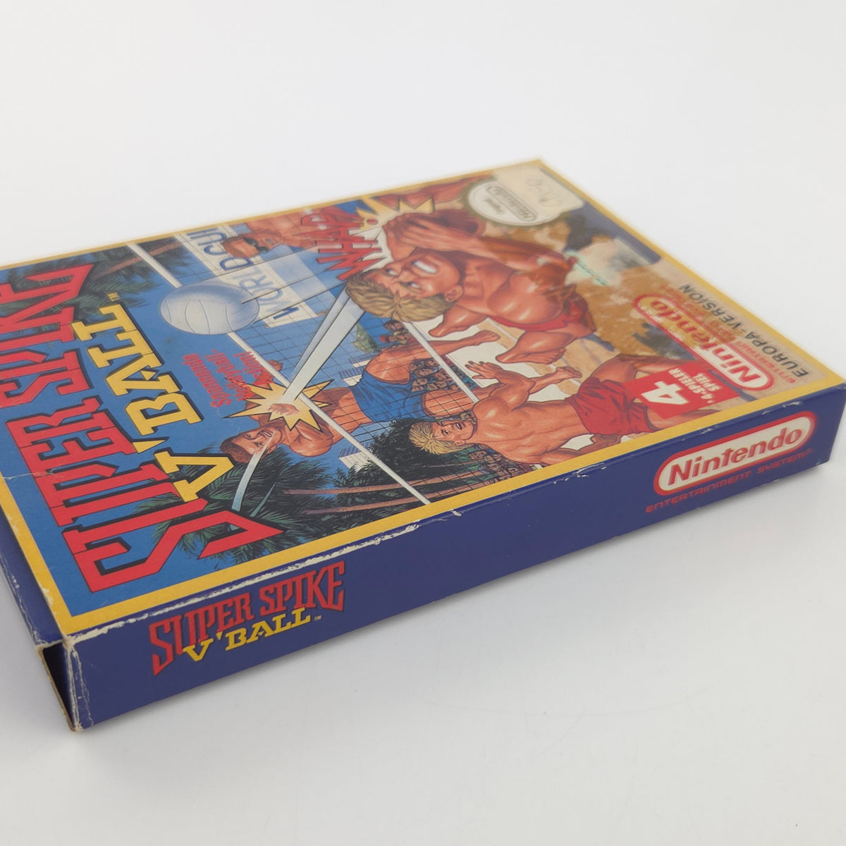 NES Spiel Super Spike V´Ball OVP Volleyball PAL-B NOE