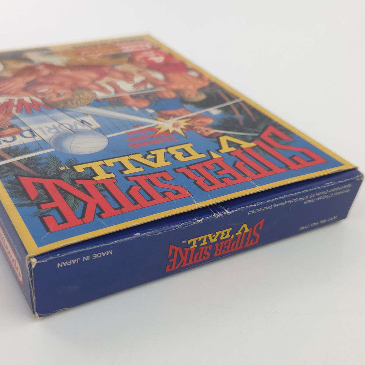 NES Spiel Super Spike V´Ball OVP Volleyball PAL-B NOE