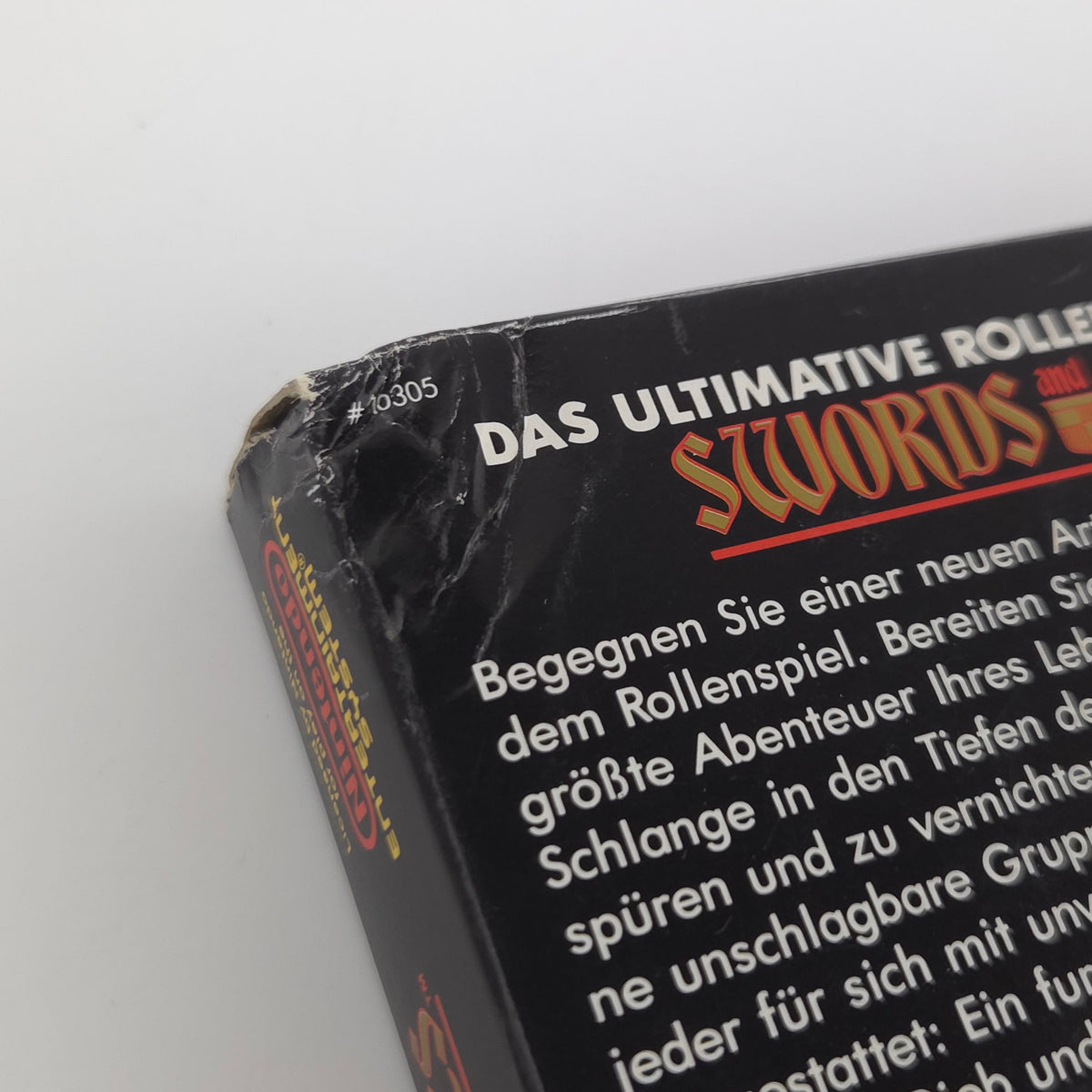 Nintendo NES Spiel Swords and Serpents OVP CIB nahezu neuwertig