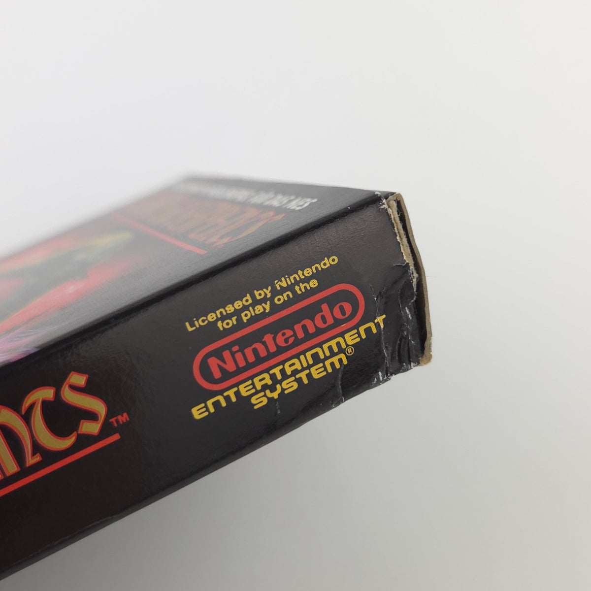 Nintendo NES Spiel Swords and Serpents OVP CIB nahezu neuwertig