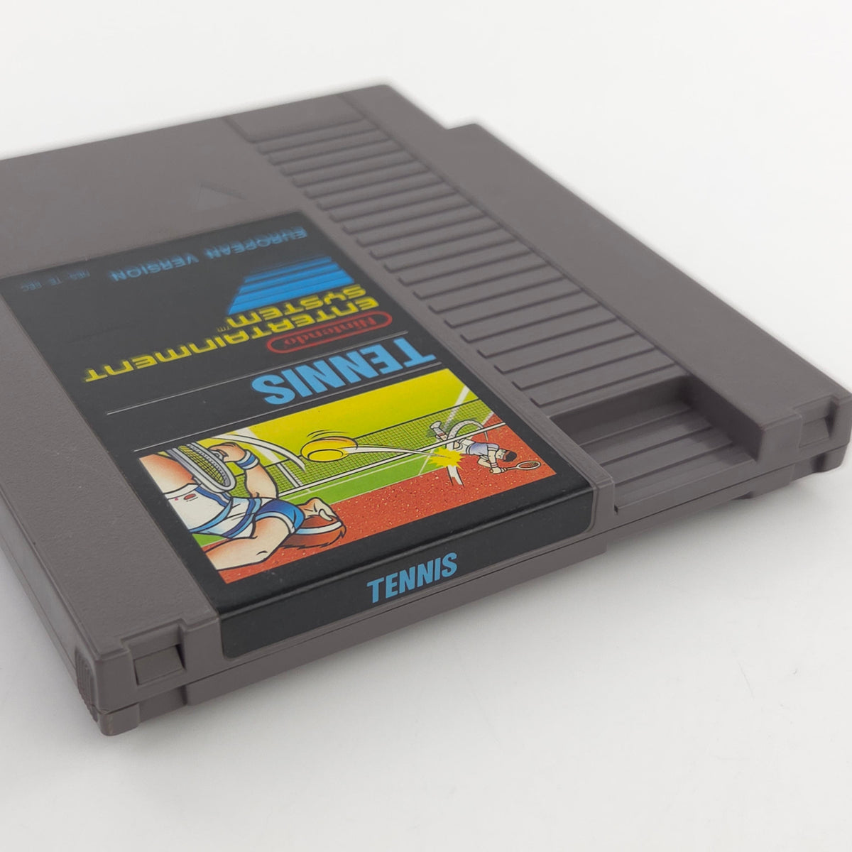 Nintendo NES Spiel Tennis Modul mit Schutzhülle PAL B