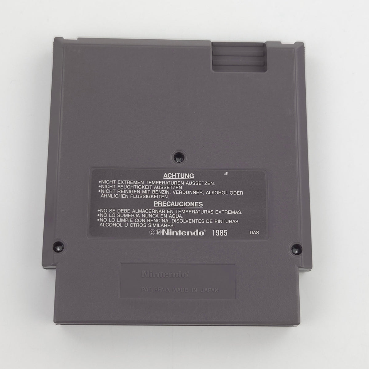 NES Spiel The Addams Family Modul Schutzhülle PAL NOE