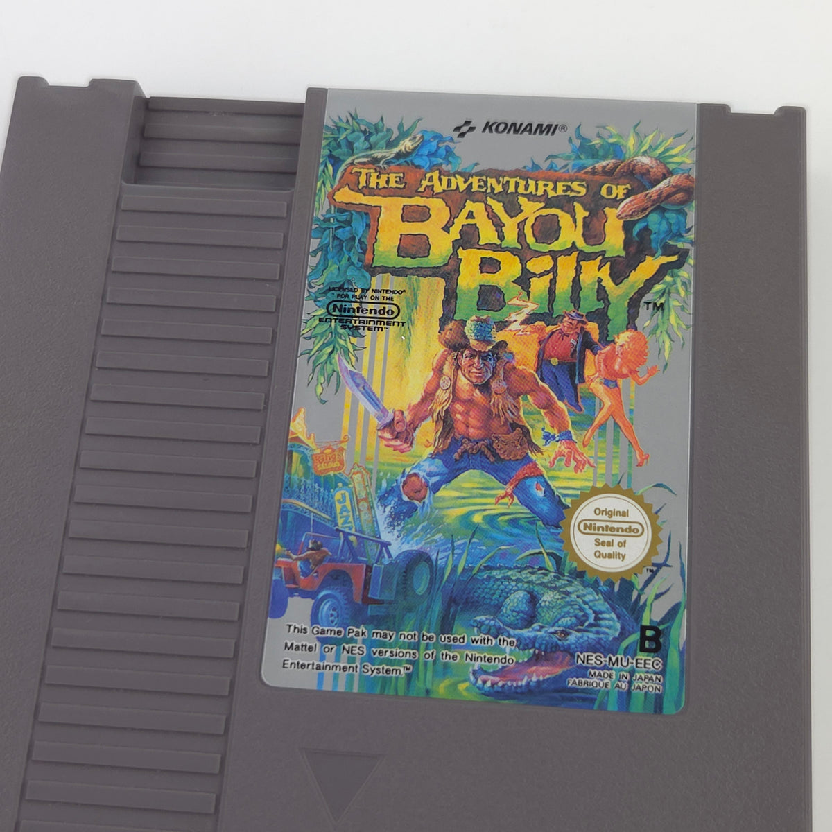Nintendo NES Spiel The Adventures of Bayou Billy Modul