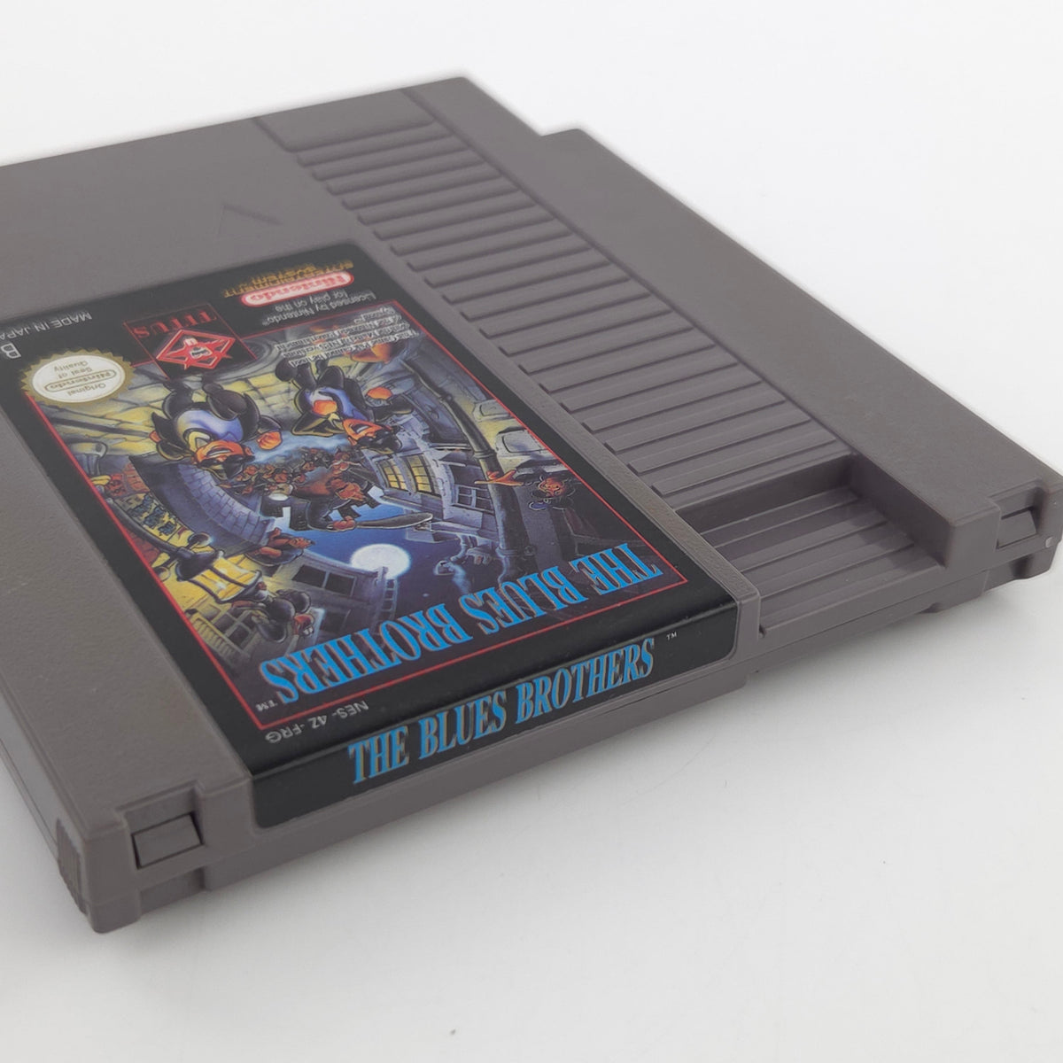 Nintendo NES Spiel The Blues Brothers Modul Schutzhülle