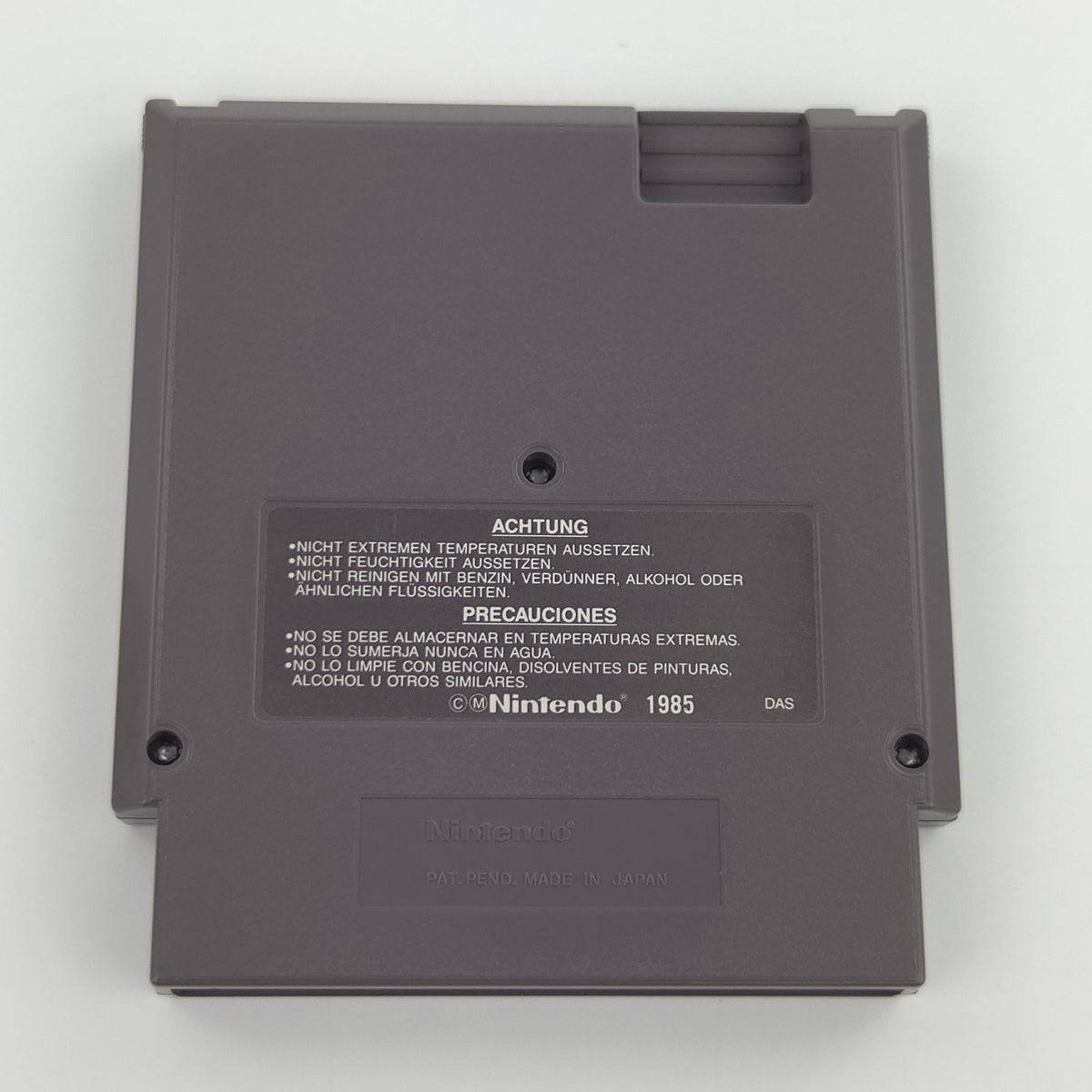 Nintendo NES Spiel The Flintstones Modul Schutzhülle NOE