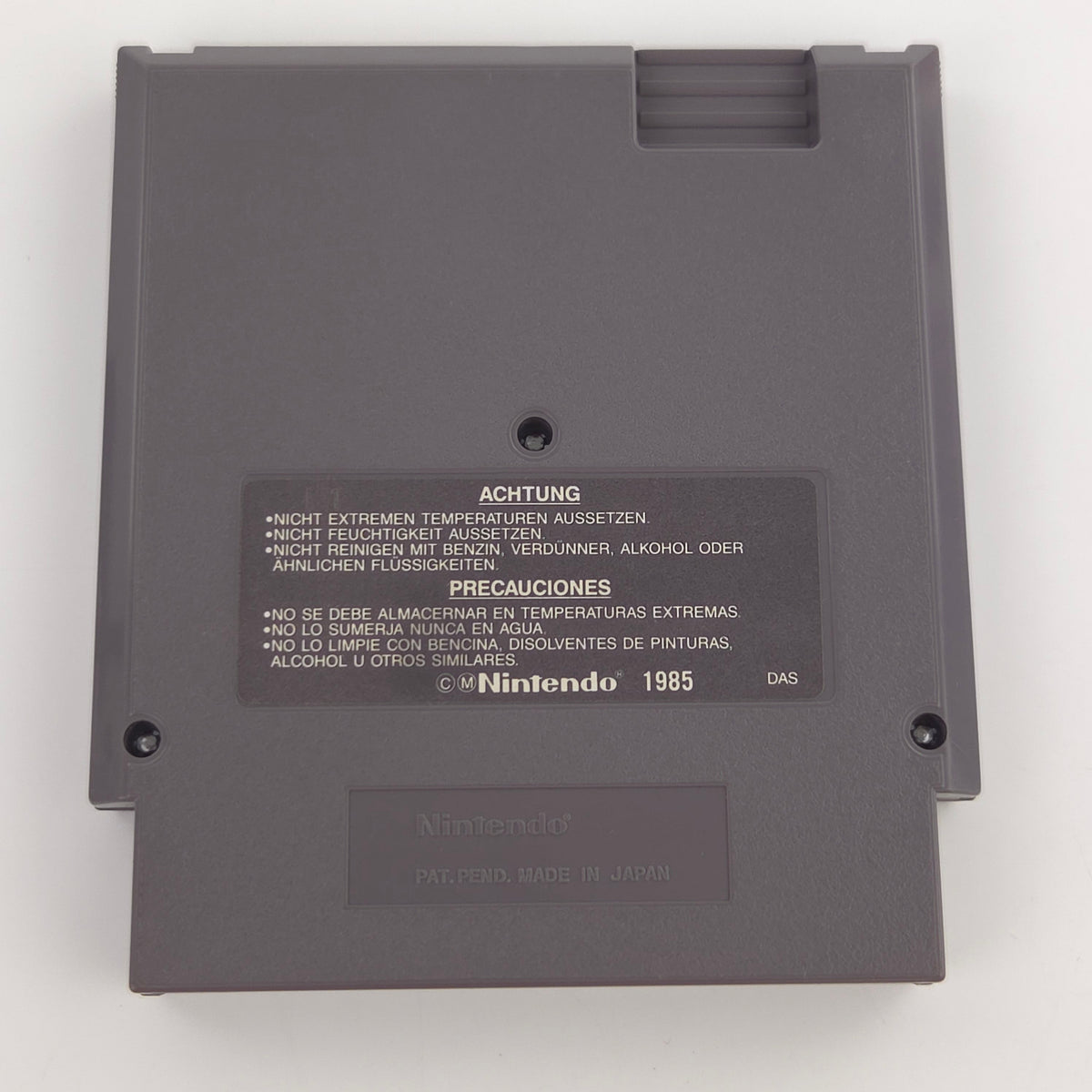 NES Spiel The Hunt For Red October Modul Schuber NOE