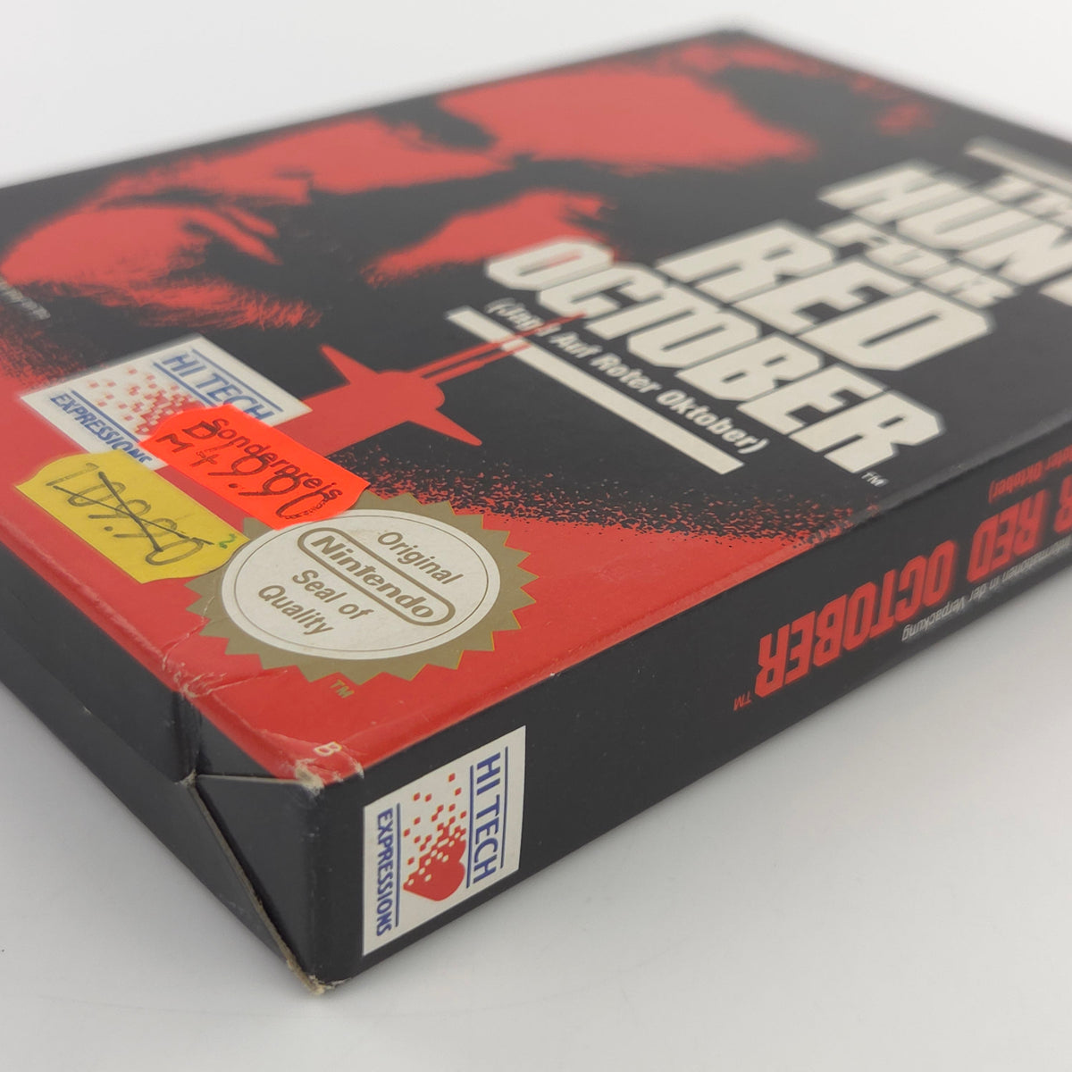 Nintendo NES Spiel Hunt for Red October nahezu neuwertig