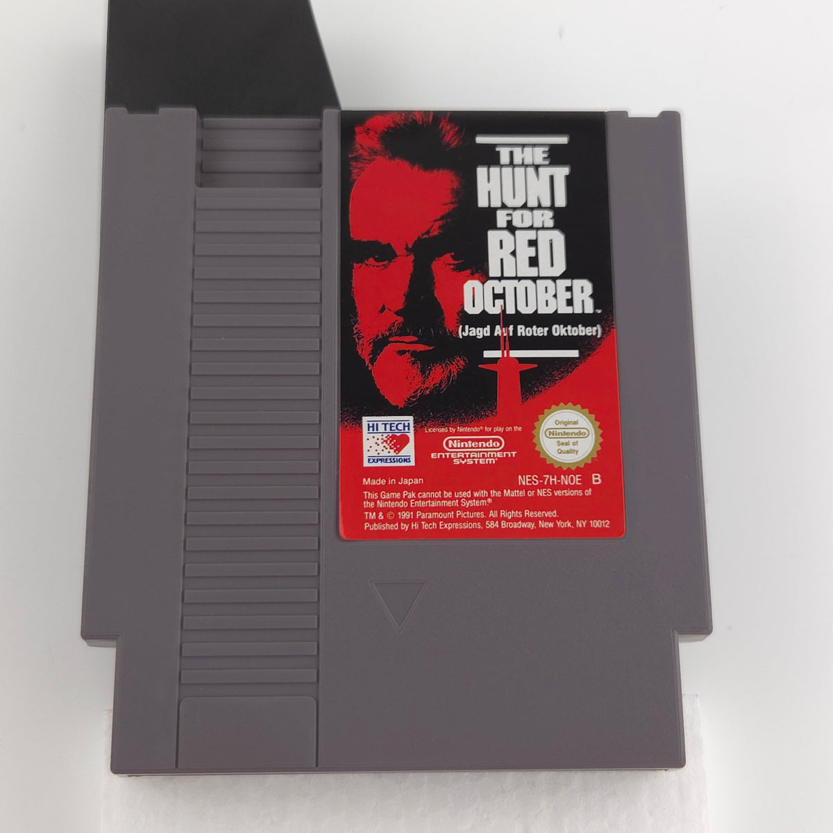 Nintendo NES Spiel Hunt for Red October nahezu neuwertig