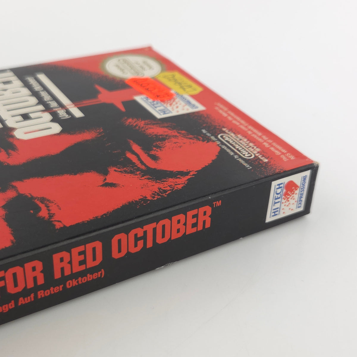 Nintendo NES Spiel Hunt for Red October nahezu neuwertig