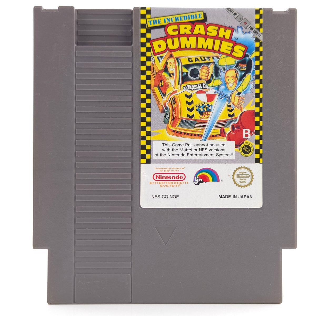 NES Spiel The Incredible Crash Dummies Modul Schutzhülle