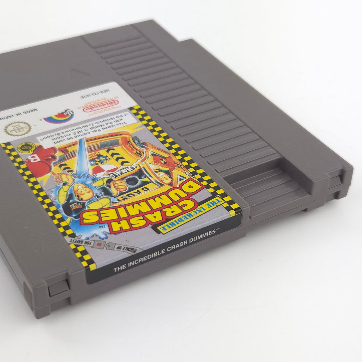 NES Spiel The Incredible Crash Dummies Modul Schutzhülle