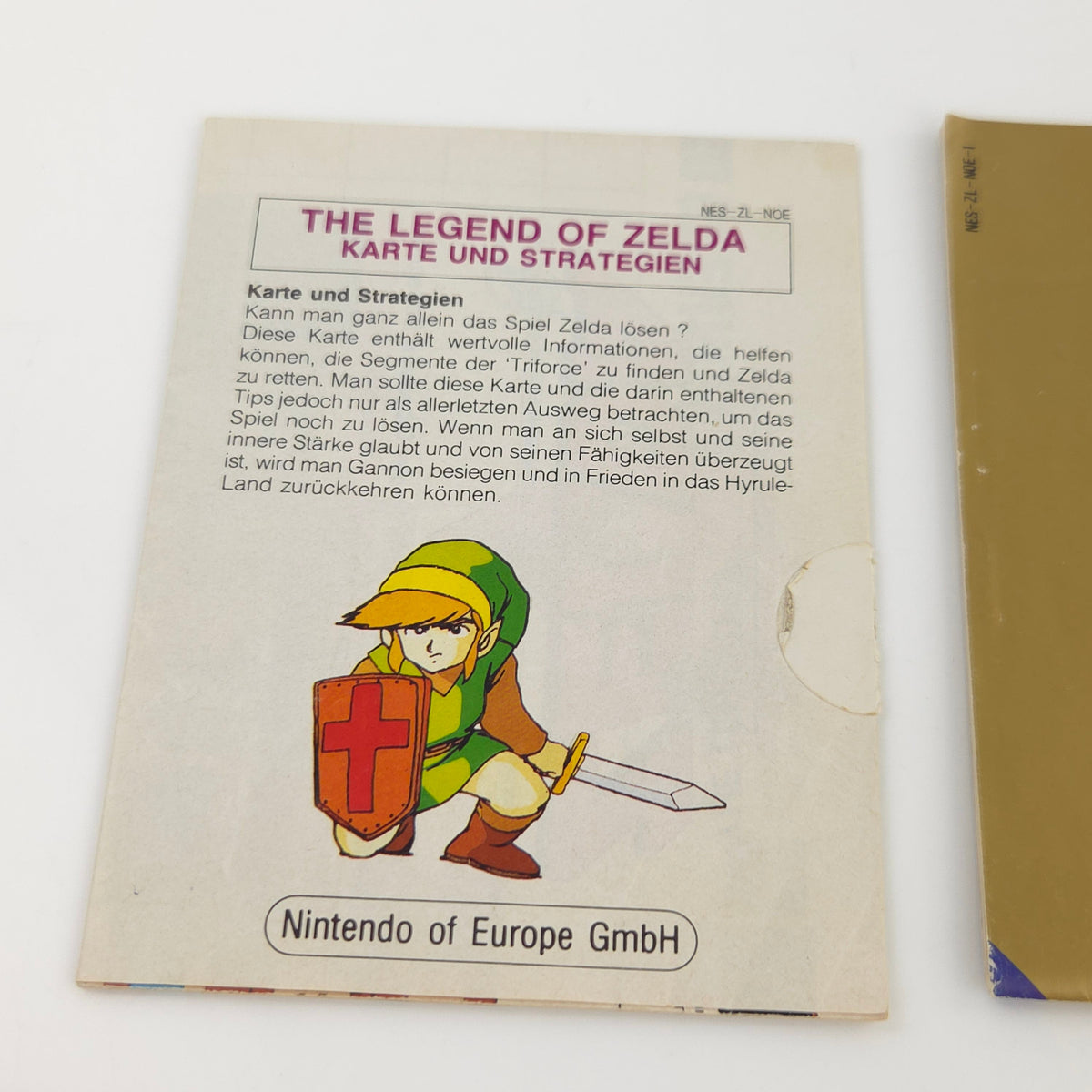 Nintendo NES Spiel The Legend of Zelda CIB NOE PAL-B