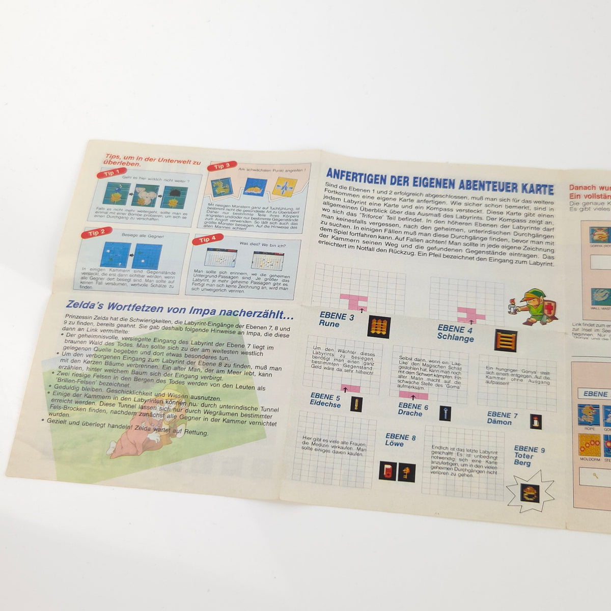 Nintendo NES Spiel The Legend of Zelda CIB NOE PAL-B