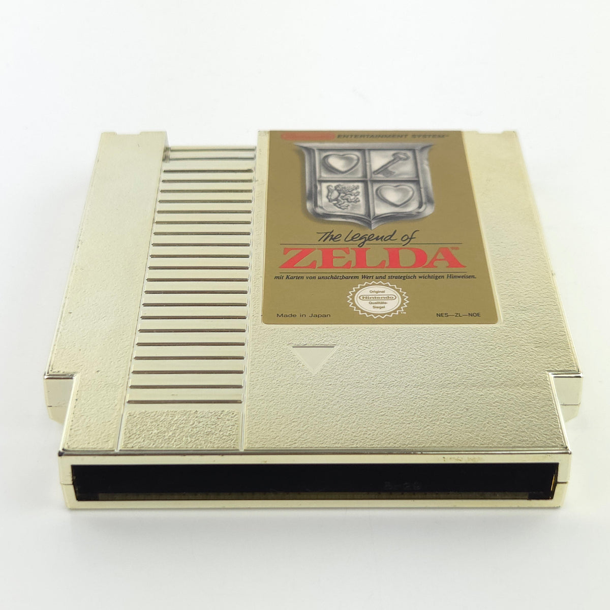 NES Spiel The Legend of Zelda Modul Schutzhülle NOE PAL