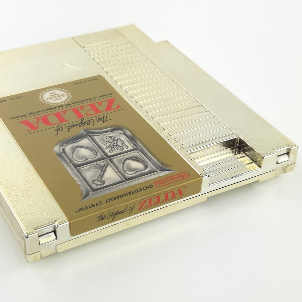 NES Spiel The Legend of Zelda Modul Schutzhülle NOE PAL