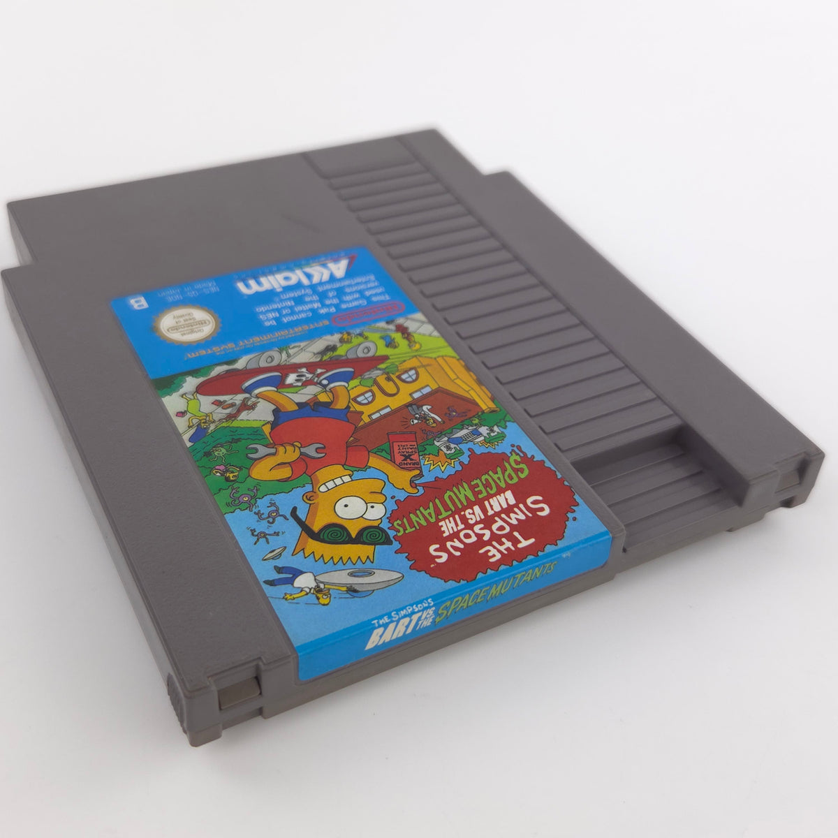 NES Spiel Bart VS. The Space Mutants OVP PAL-B NOE