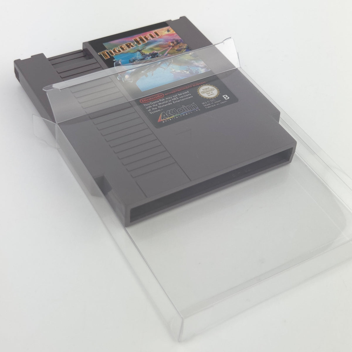 Nintendo NES Spiel Tiger Heli Modul Case PAL B EEC