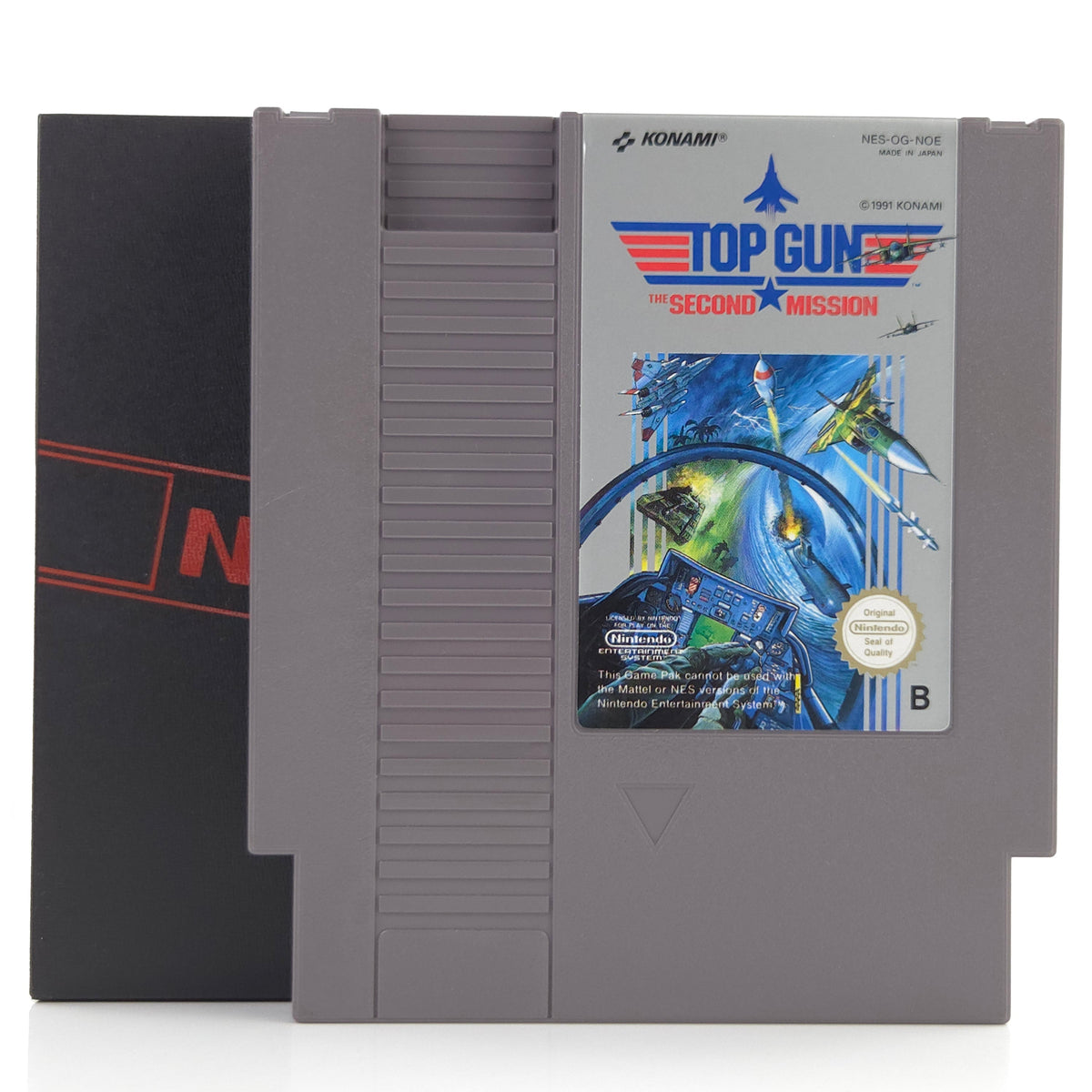 NES Spiel Top Gun Second Mission Modul PAL NOE