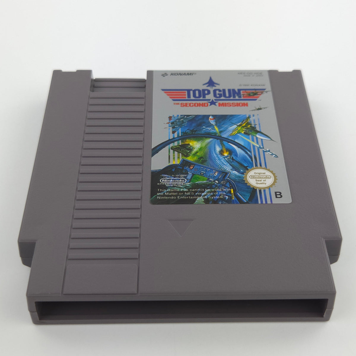 Nintendo NES Spiel Top Gun Second Mission Schutzhülle