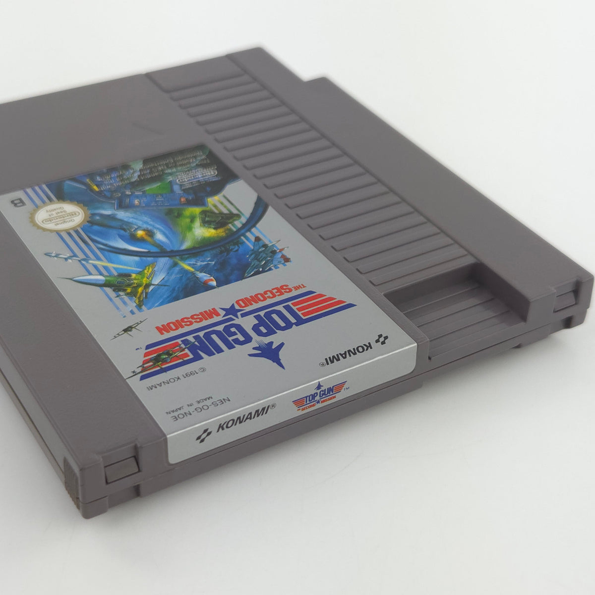 Nintendo NES Spiel Top Gun Second Mission Schutzhülle