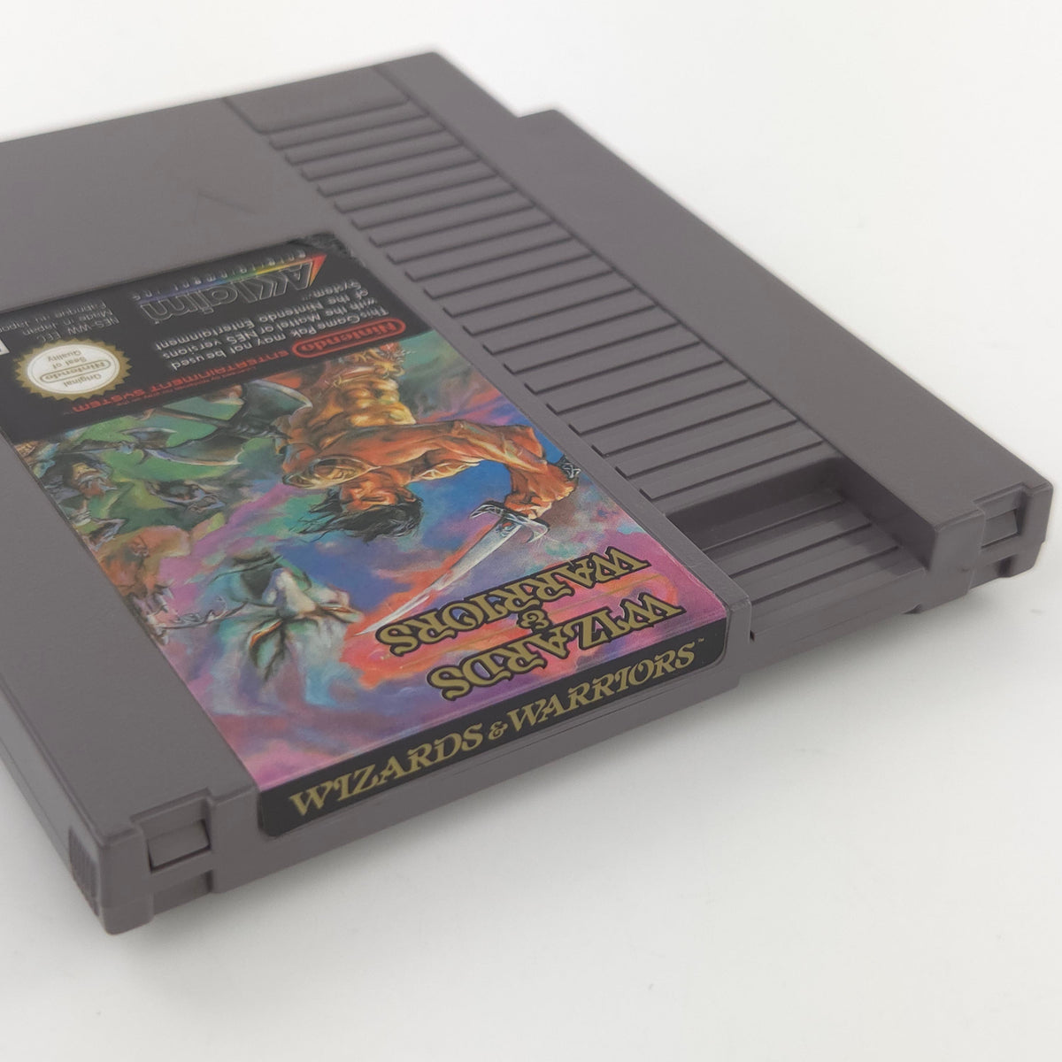NES Spiel Wizards & Warriors Modul Cartridge Acclaim EEC