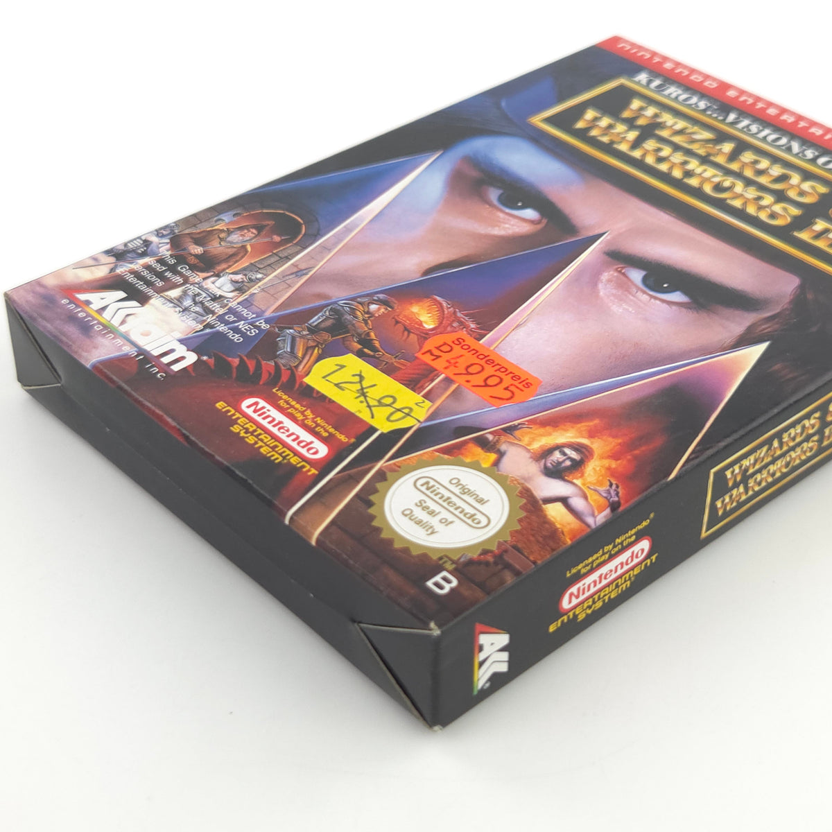 Nintendo NES Spiel Wizards Warriors III CIB nahezu neuwertig