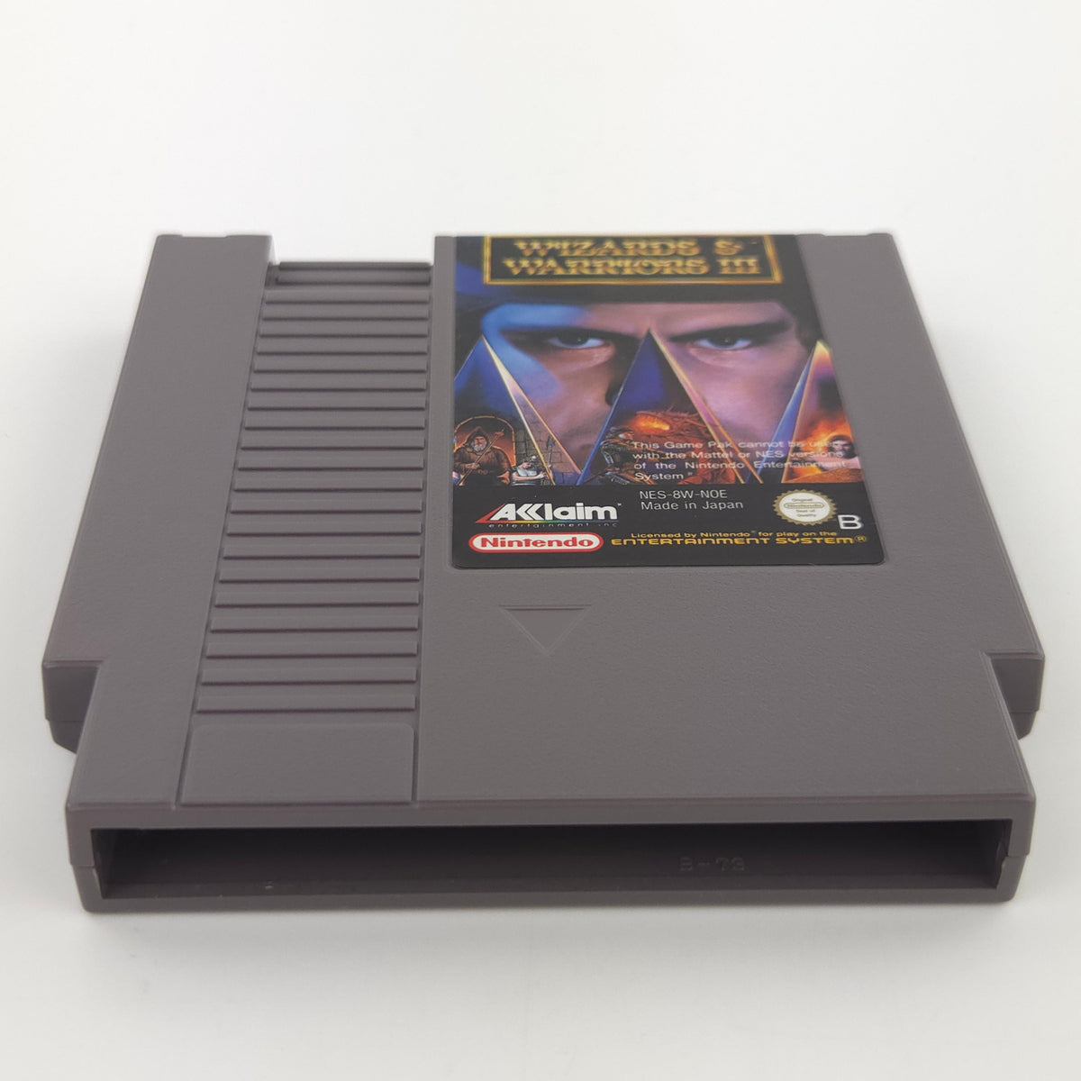 NES Spiel Wizards & Warriors III Modul Schuber PAL-B NOE