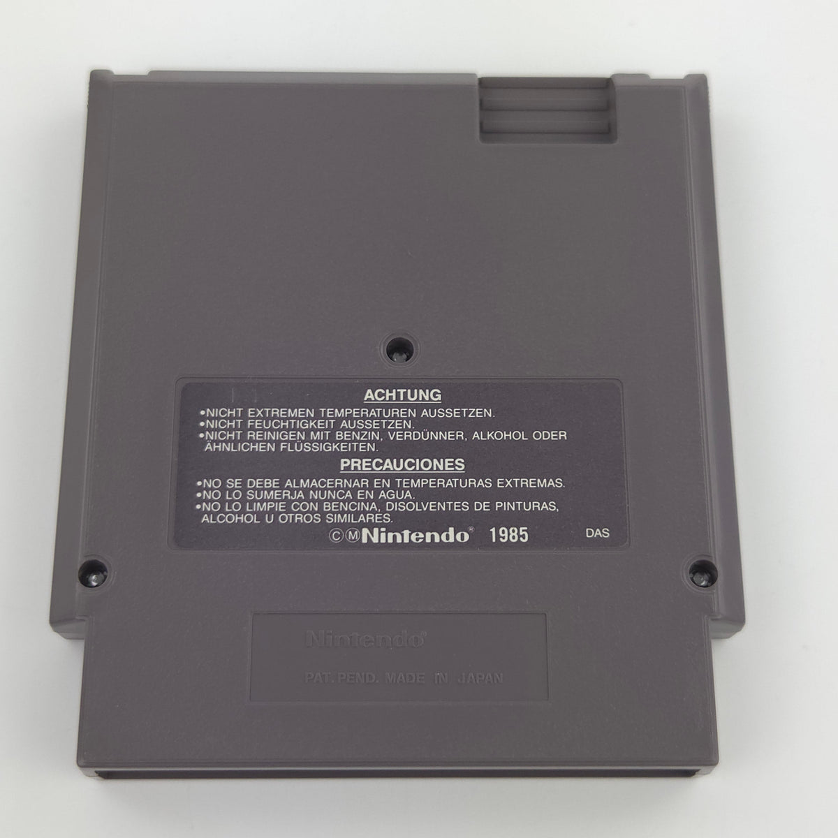 Nintendo NES Spiel Wizards & Warriors III Modul Hülle PAL