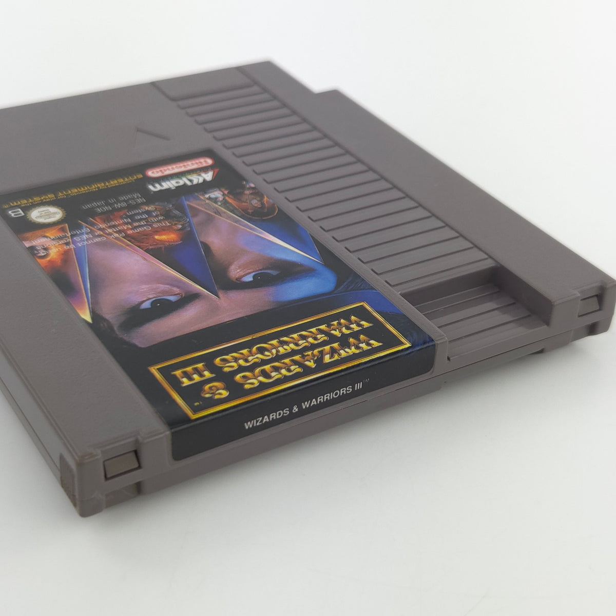 Nintendo NES Spiel Wizards & Warriors III Modul Hülle PAL