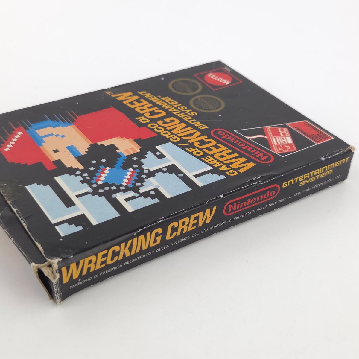 Nintendo NES Spiel Wrecking Crew OVP PAL Mattel